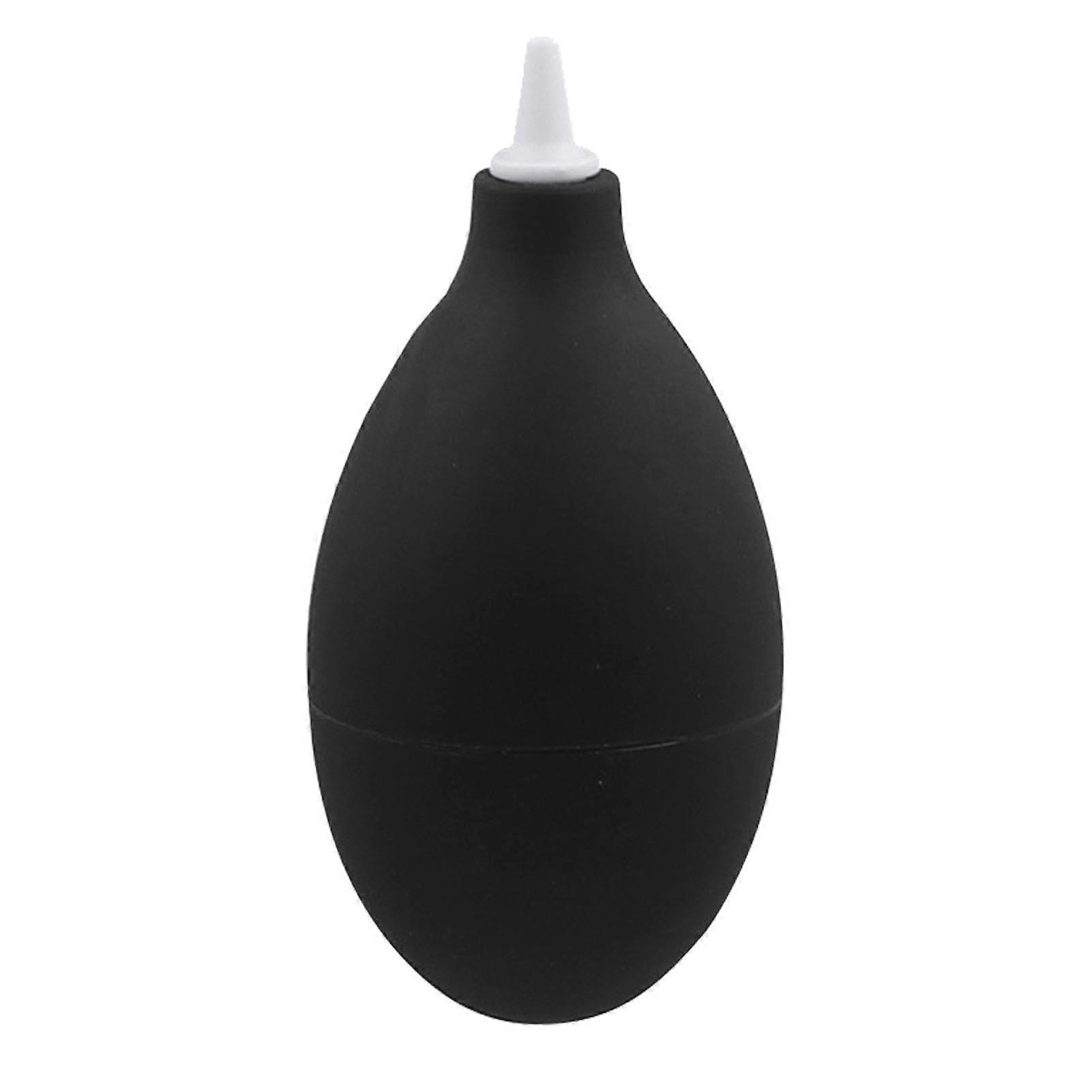 Keyboard Dust Wipe Dust Cleaning Pump, Lamp for Dust Blower Hand Air Pump with Rubber Bulb, Camera Lens Fan with P Black