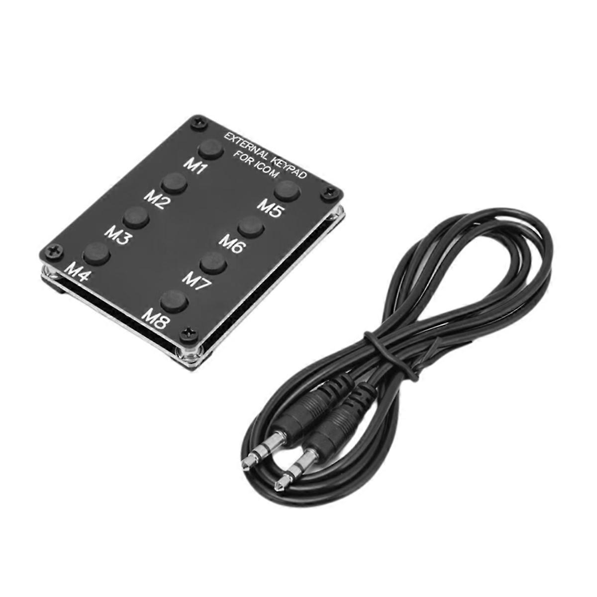 For IC-7610 IC-705 Shortcut Control Keyboard External Keyboard Radio Control Keyboard for Transceivers