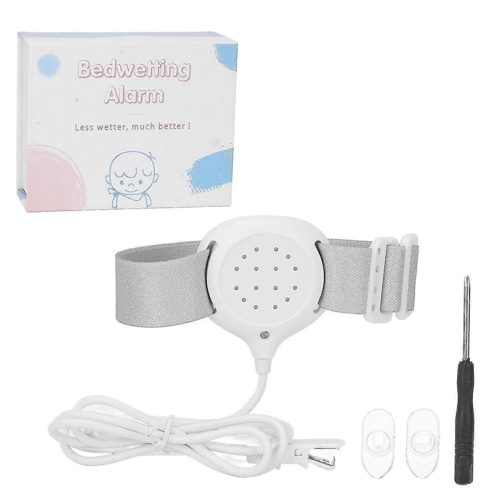 Alarme intelligente d’énurésie nocturne Alarme d’énurésie à haute sensibilité de vibration à haute fréquence pour les pipi au lit