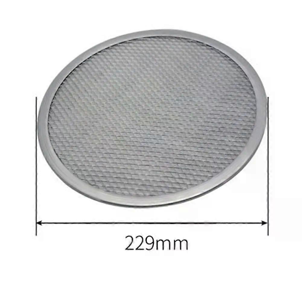 9-13 Inch Non-stick Pizza Screen Pan Baking Tray Metal Net Seamless Aluminum Metal Net Bakeware Kitchen Tools Pizza