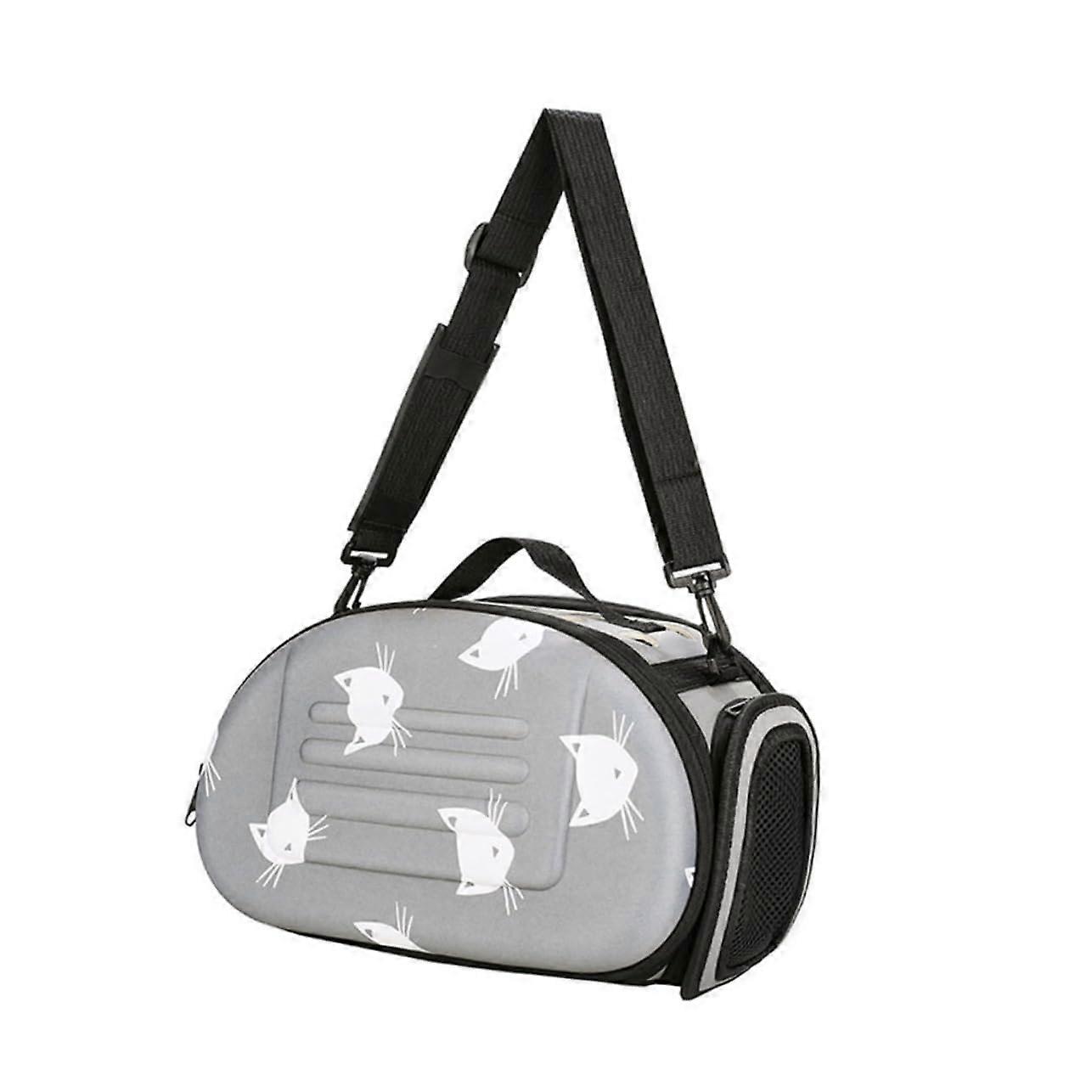 Pet Backpack Carrier for Cats, Breathable Foldable Carrying Bag with Adjustable Shoulder Strap for Travel, Hiking, and Daily Use