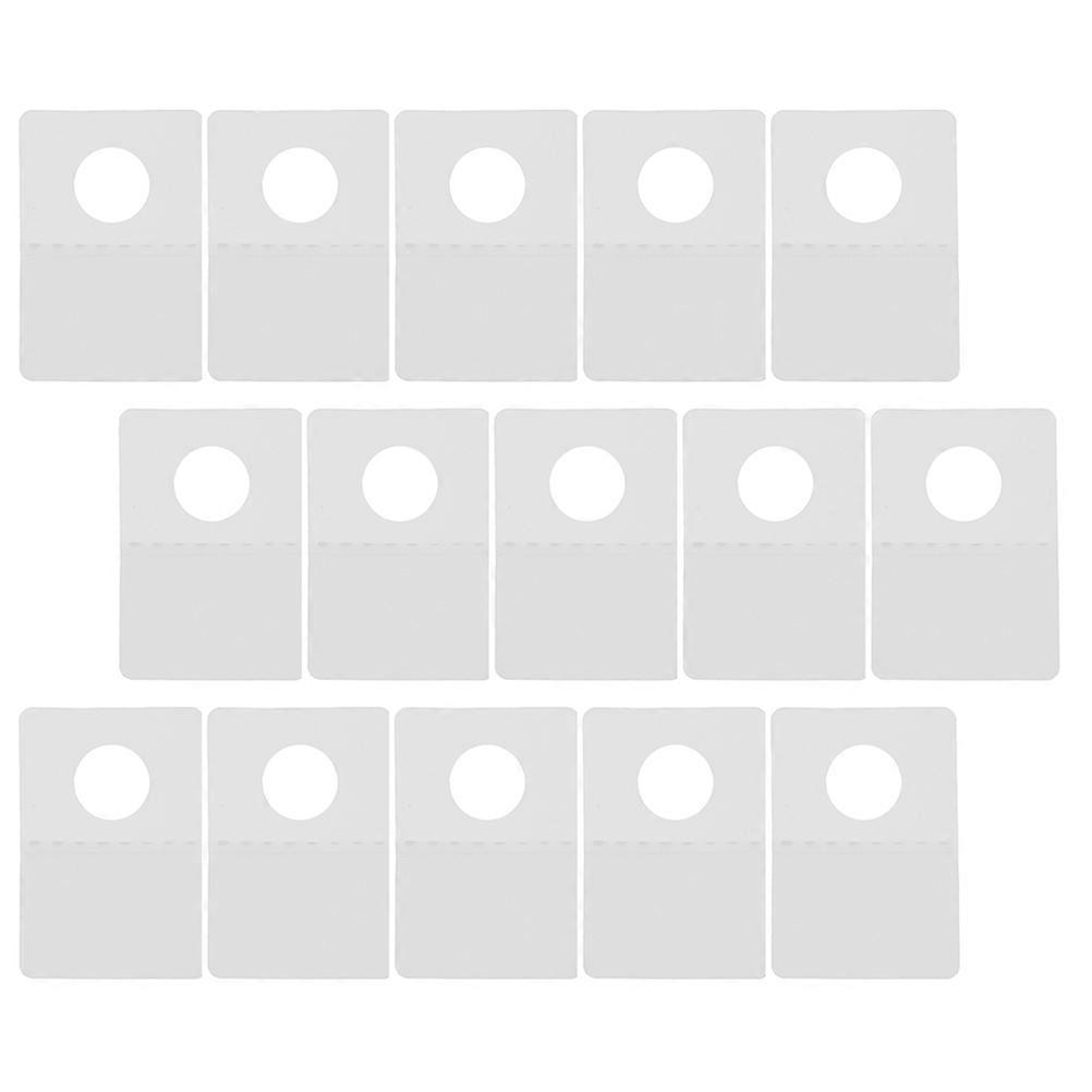 Transparent Hanging Hooks 300Pcs Round Stickers For Display Organization At Shopping Malls Home Use