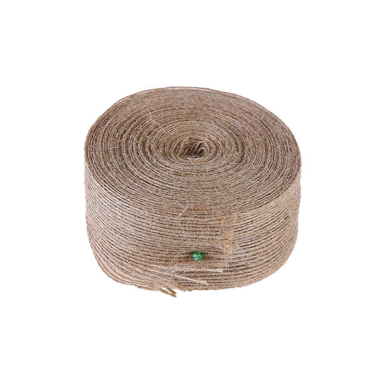 Jute Rope for Weaving 10m Light Brown Home Craft Fishing Line 3 8cm