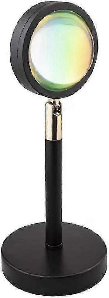 Proiettore per lampada da tramonto da 1 pezzo, lampade da tramonto con telecomando, alluminio