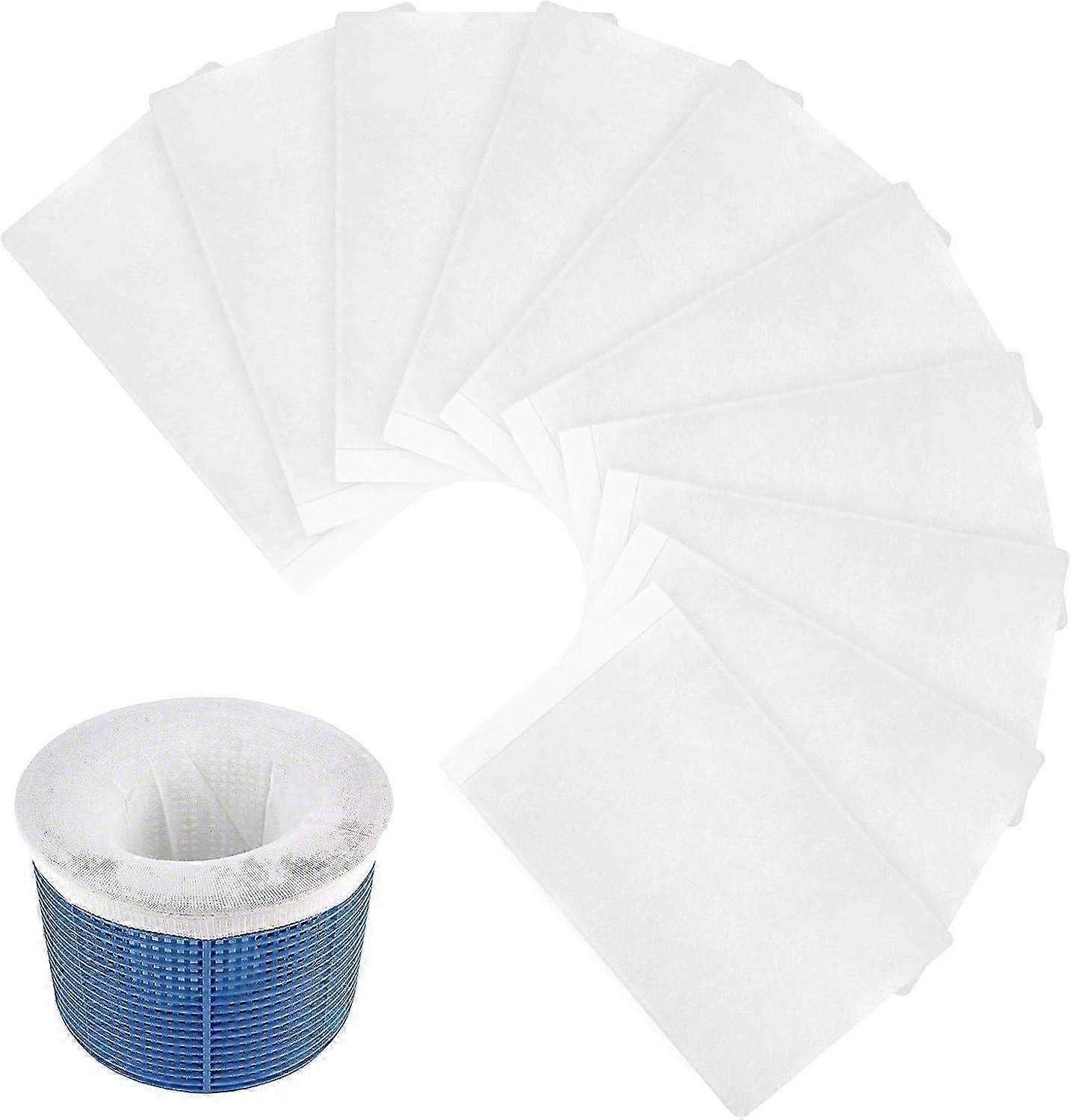 Reusable Mesh Skimmer Socks for Swimming Pool Skimmer Basket - Fishing Out Dog Hair & Small Particles for Effective Pool Cleaning