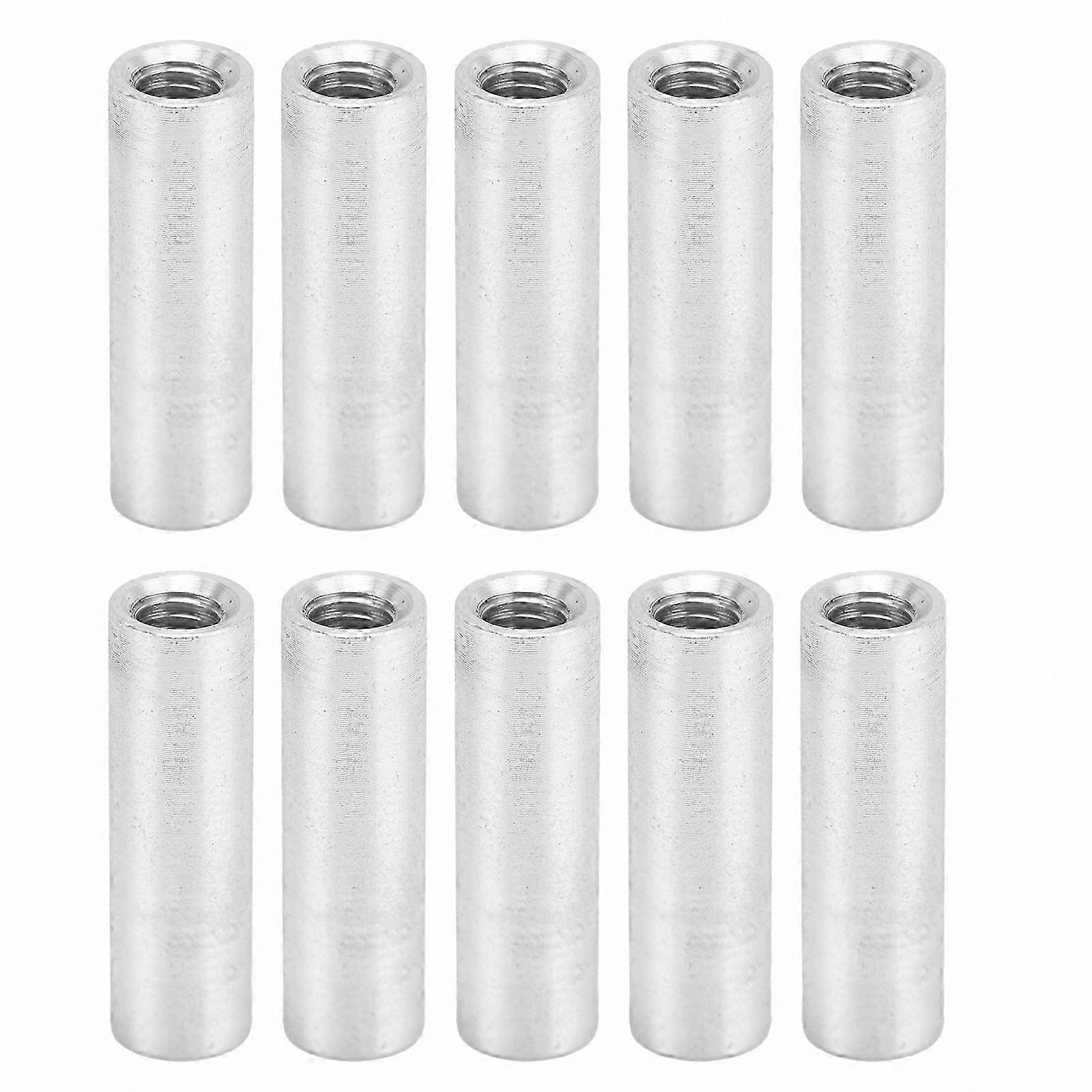 10 Pieces Aluminum Alloy Standoff Spacer for Quadcopter DIY Projects M4x0.7mm 20mm Length Round Column