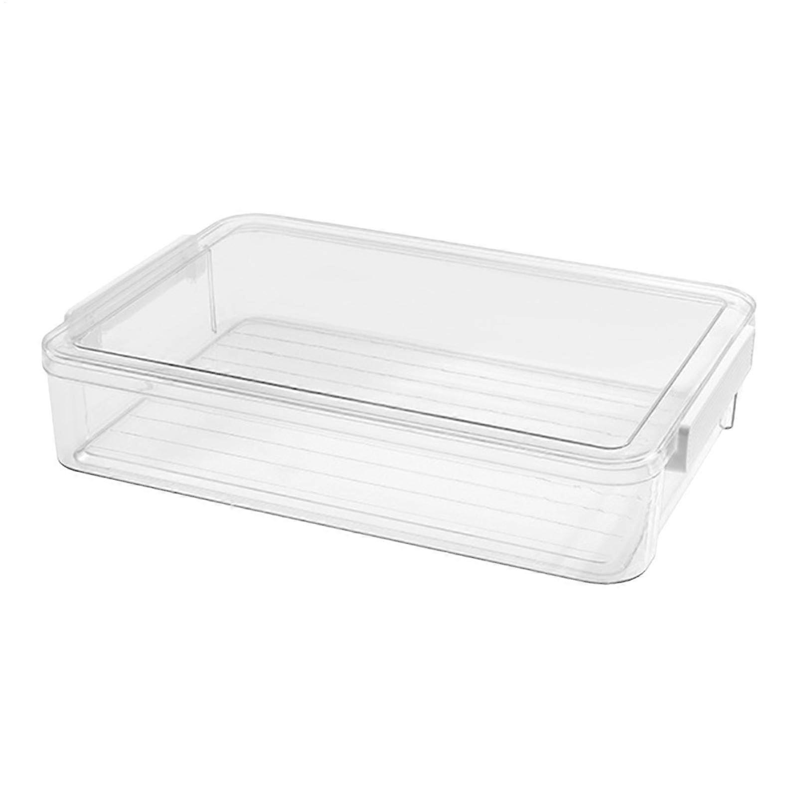 Desktop Storage Box, Document Organiser, Stationery Storage Box with Lid