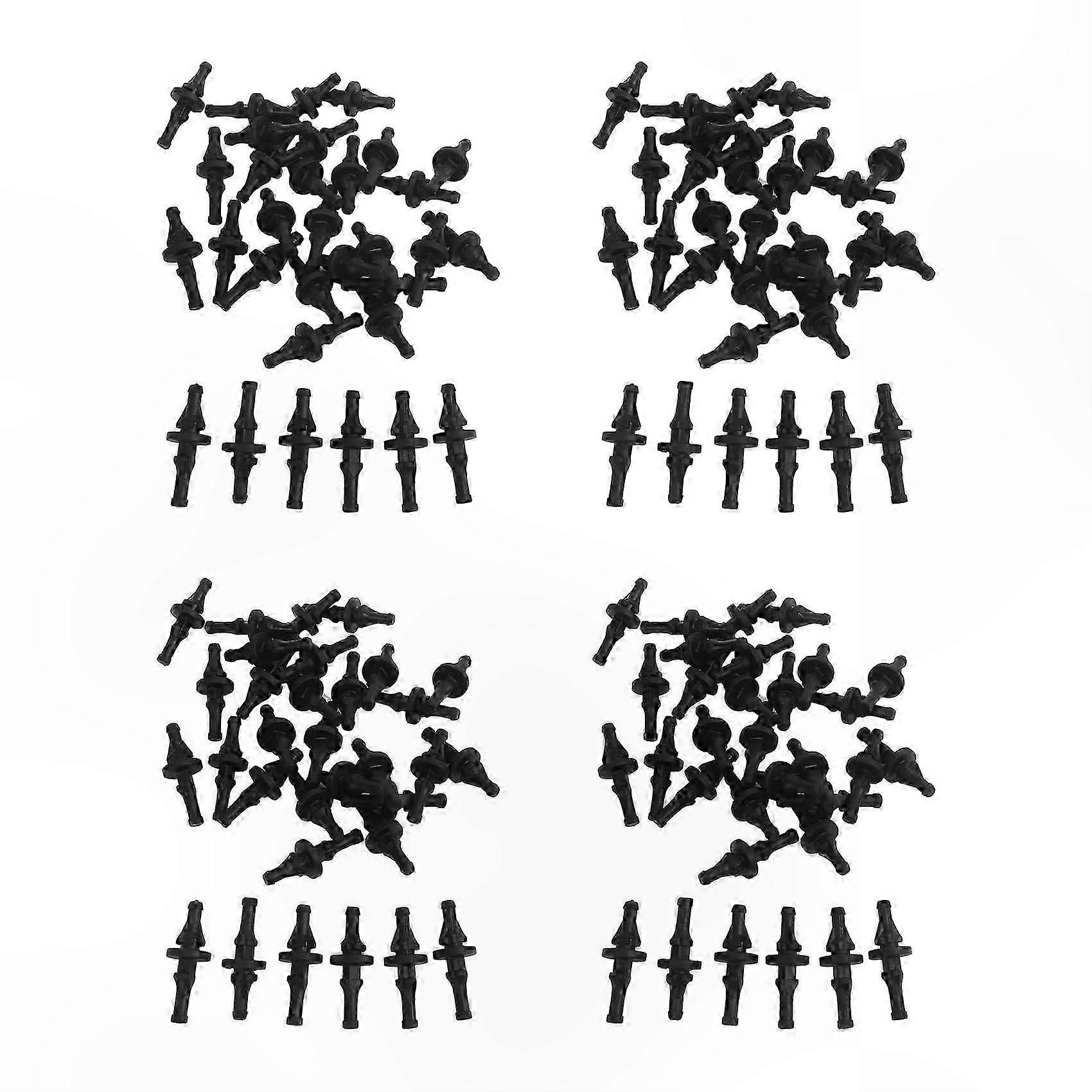 128-Pack Rubber Vibration Dampening Mounts for PC Case Fans