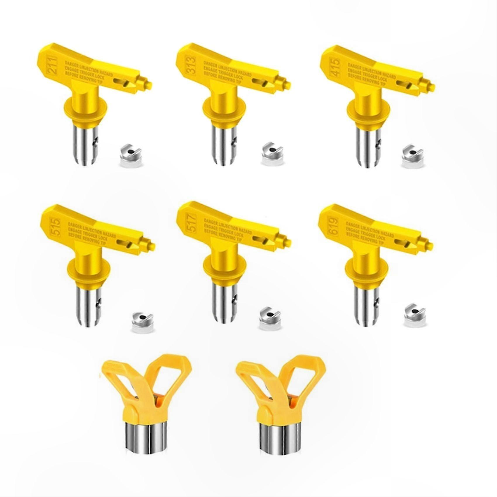 Paint Nozzles for Airless Sprayers, Reversible Spray Tips for Efficient Painting Projects