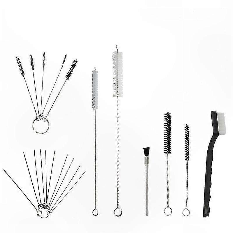 Spray Gun Cleaning Kit with Needles and Brushes for Nozzle Maintenance Tools