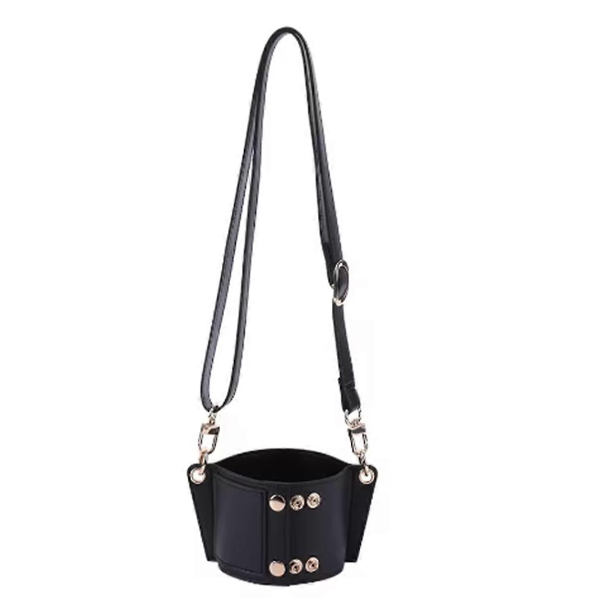 Water Bottle Carrier Bag with Shoulder Strap for Cup Accessories,C