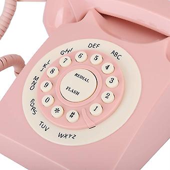 Telefono a labbra sexy, Galvanotecnica Telefono a labbra divertente rosa WX-3016 Funzione di memorizzazione dei numeri alla moda Novità Rosa rossa Bocca a forma di labbra Telefono per la casa Hotel De