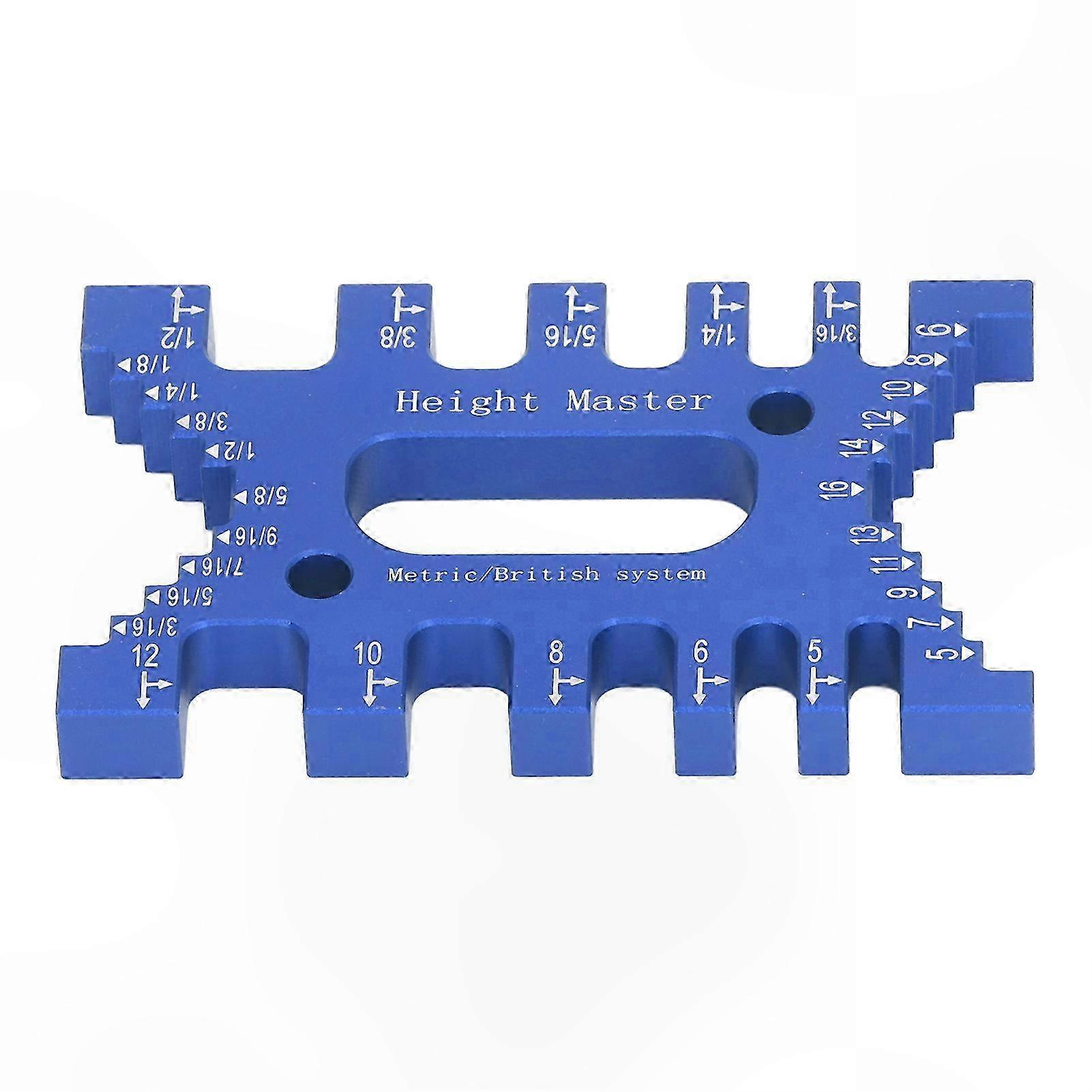 Precision Laser Scale Dovetail Joint Clamp Tenon Caliper Tool