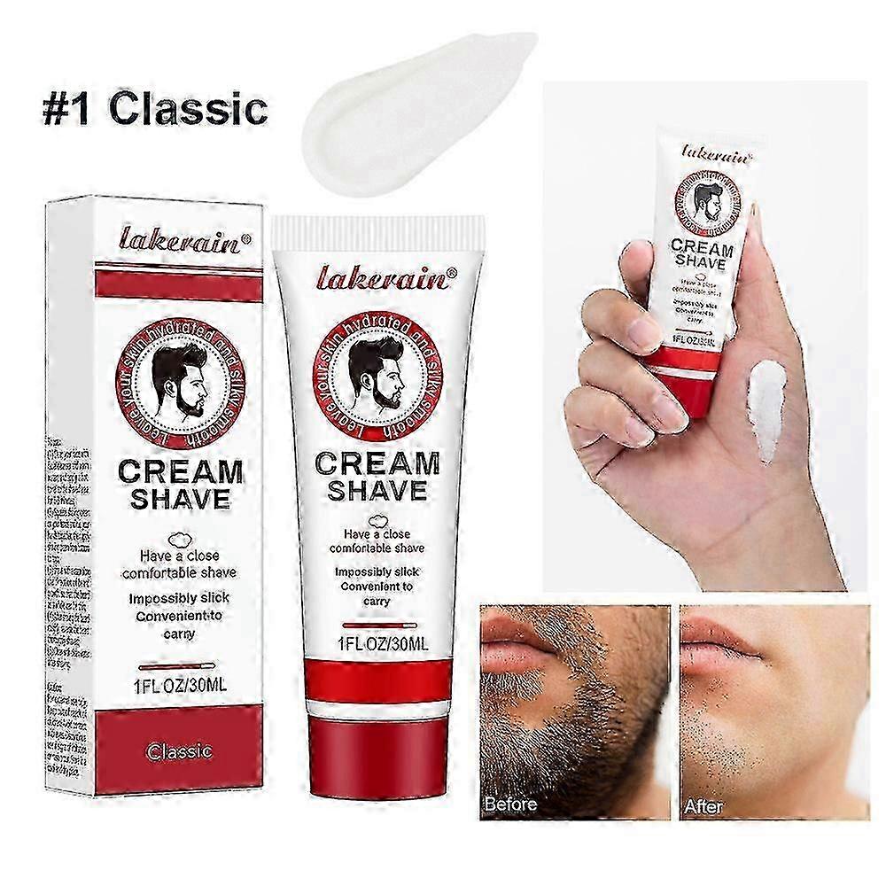 Shaving Cream Moisturizing And Softening Beard Foam Shaving Cream F...