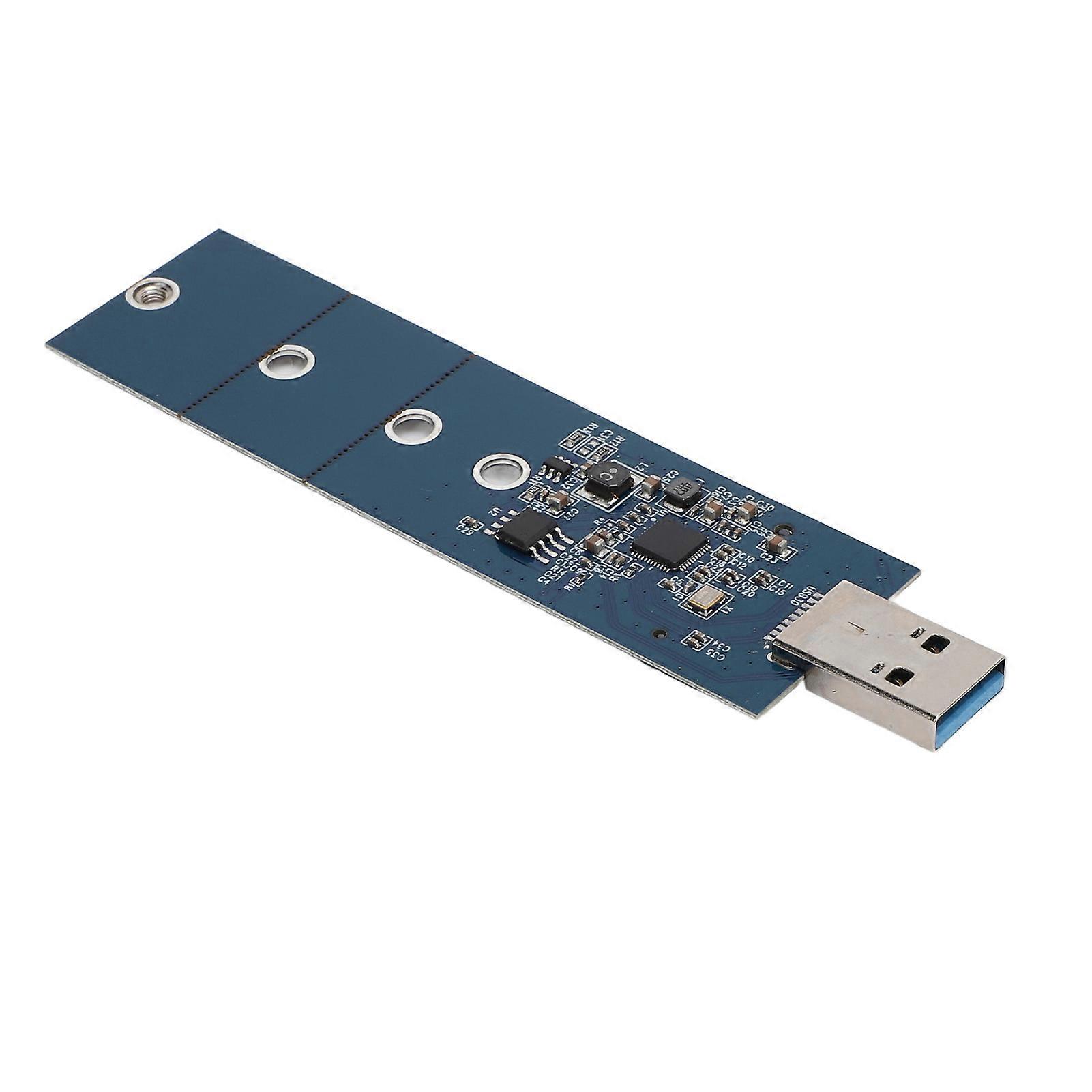 NGFF M.2 to USB 3.0 Adapter 2230 2242 2260 2280 SSD Converter Portable 5Gbps High-Speed External Drive Connector