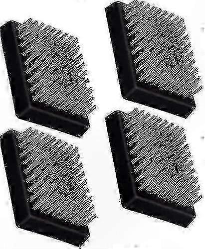 Replaceable Grill Brush Heads, 4-Pack, Cordless Design, Compatible with Most Grill Brushes