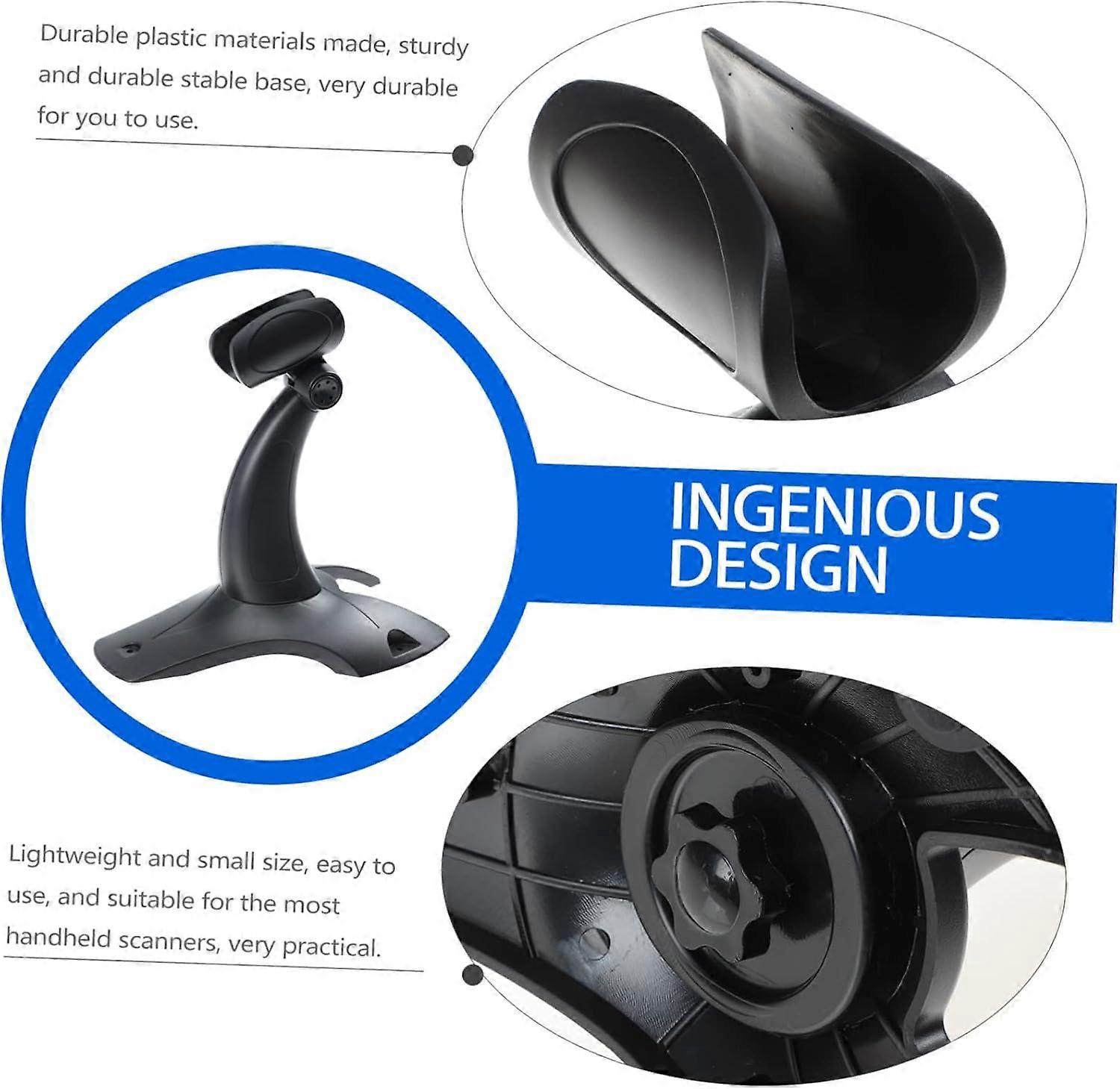 Barcode Scanner Holder Stand Bracket For Handheld Readers Desk Mount Stable Base For Supermarkets Warehousing Libraries