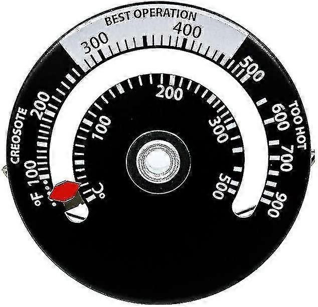 Magnet heat-resistant wood heating thermometer