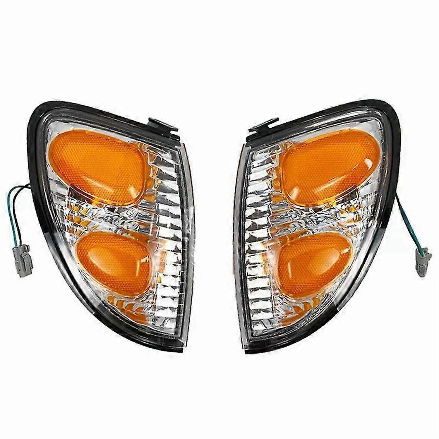 1Pair Car Front Side Corner Light Turn Signal Indicator Marker Lamp