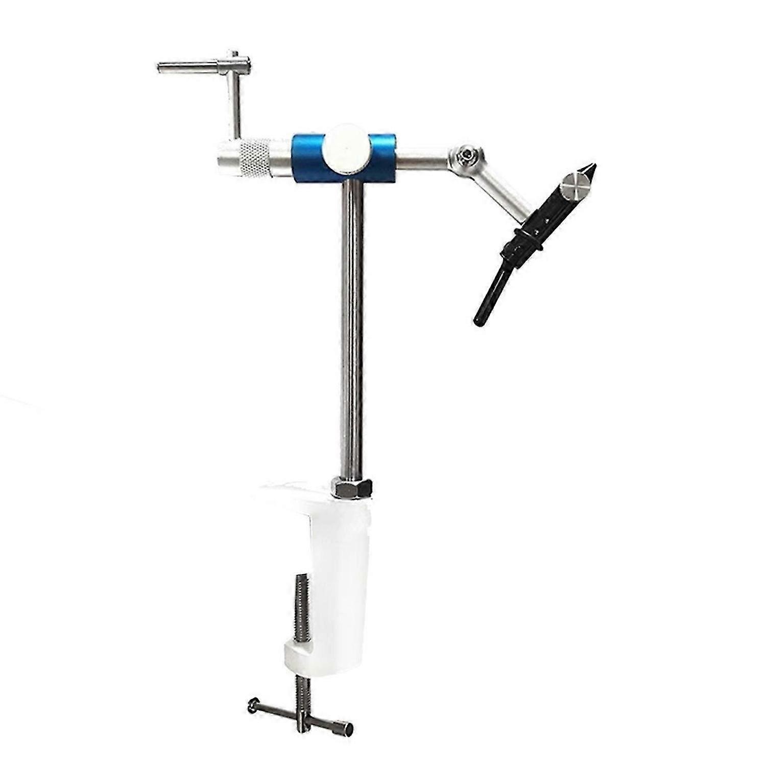 Fly Tying Vise for Fishing Rotary Adjustable Alloy DIY Lure Maker Lure Maker Files Tying Tool Desktop Fly Tying Vise