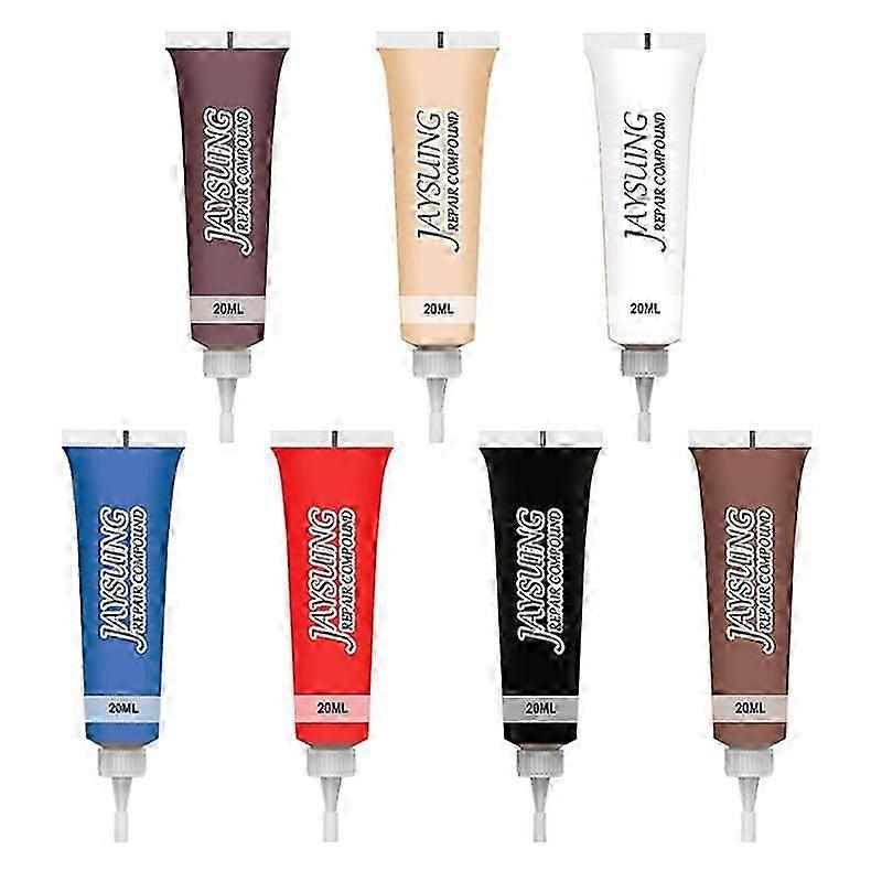 Advanced Leather Repair Gel Kit - Restore Scratches and Holes on Car Seats and Sofas, Vinyl Included