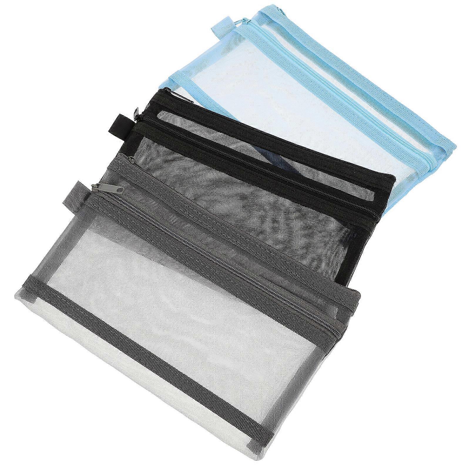 Multi-Function Pencil Bag Portable Pen Organizer for Students 6Pcs