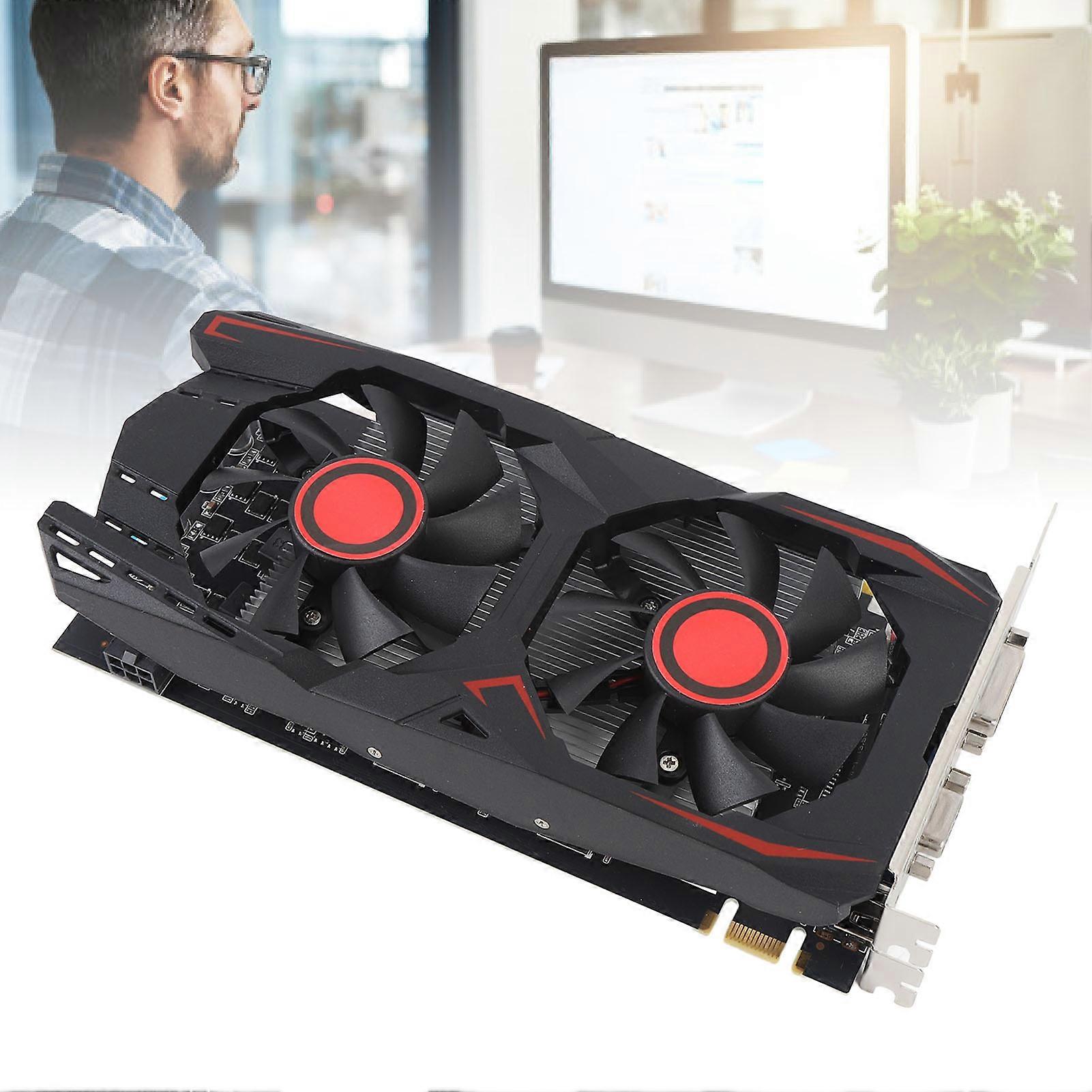 550TI 6GB GDDR5 192BIT Gaming Grafikkarte Dual Lüfter PCIe 2.0