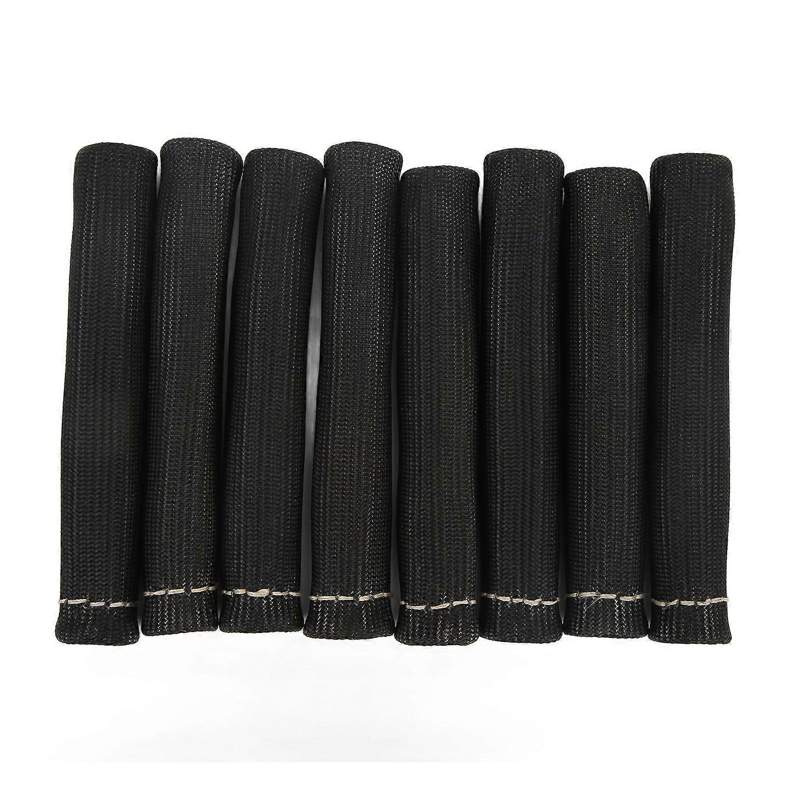 8pcs Spark Plug Wire Boot Heat Shield Sleeve Protector Universal Fit Fiberglass for Engine