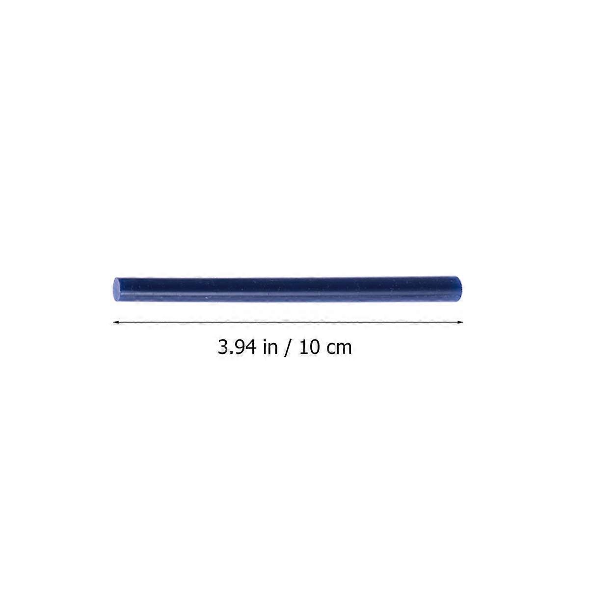 Hot Melt Glue Sticks Navy Color for DIY Craft Use 20Pcs Pack