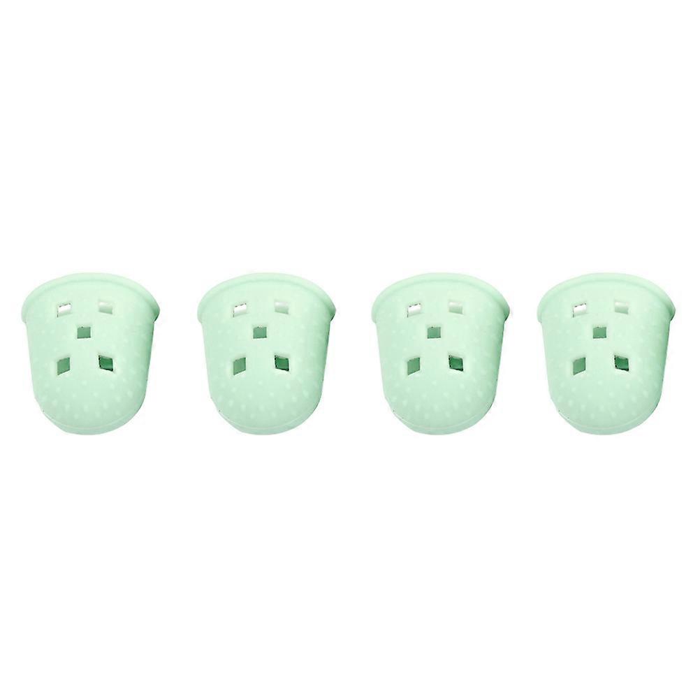 Guitar Finger Caps Silicone Protectors for Finger Protection 8Pcs