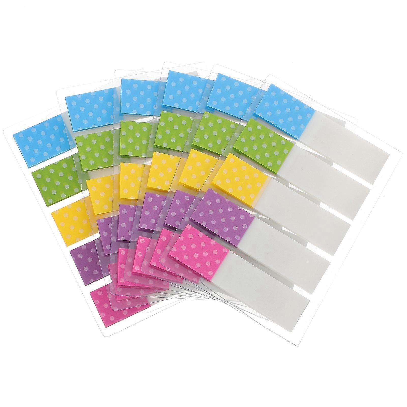 Sticky Page Marker Stickers for Study Work 6Packs