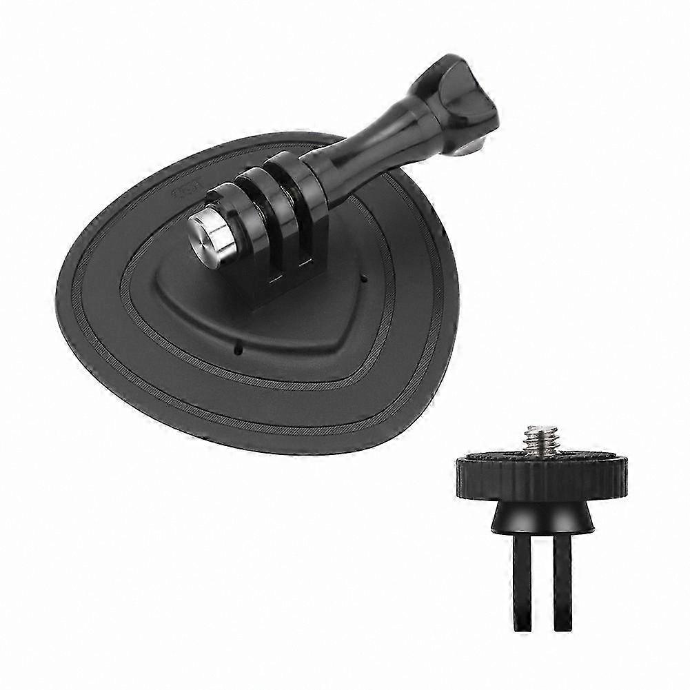 Flexible Mounting Base for Action Cameras Motorcycle Helmet Curved Flat Adaptive Fixed Holder