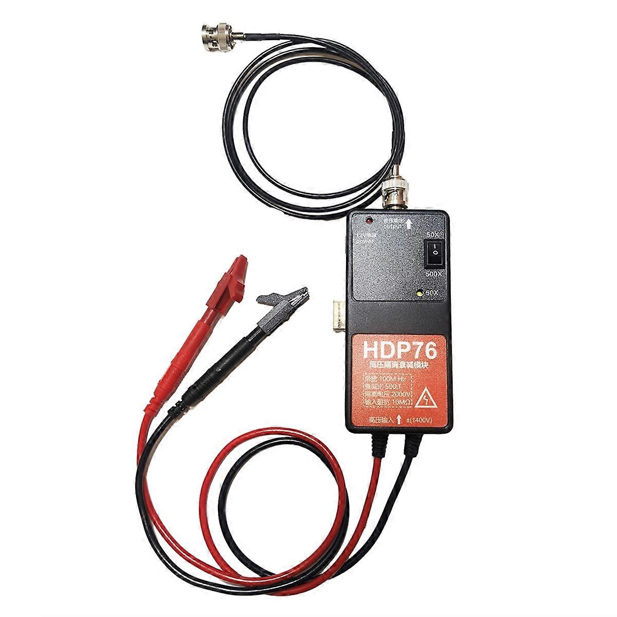 Oscilloscope High Voltage Differential Probe HDP76 100MHz US Plug