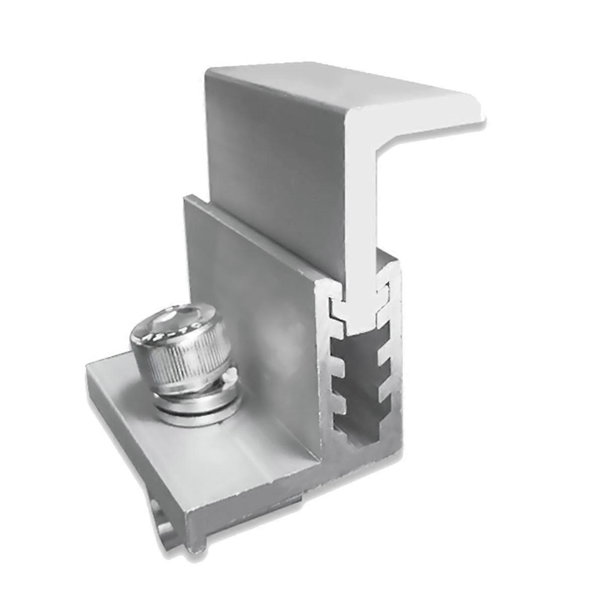 10PCS Solar Panel Mounting Bracket Side Clamp Kit