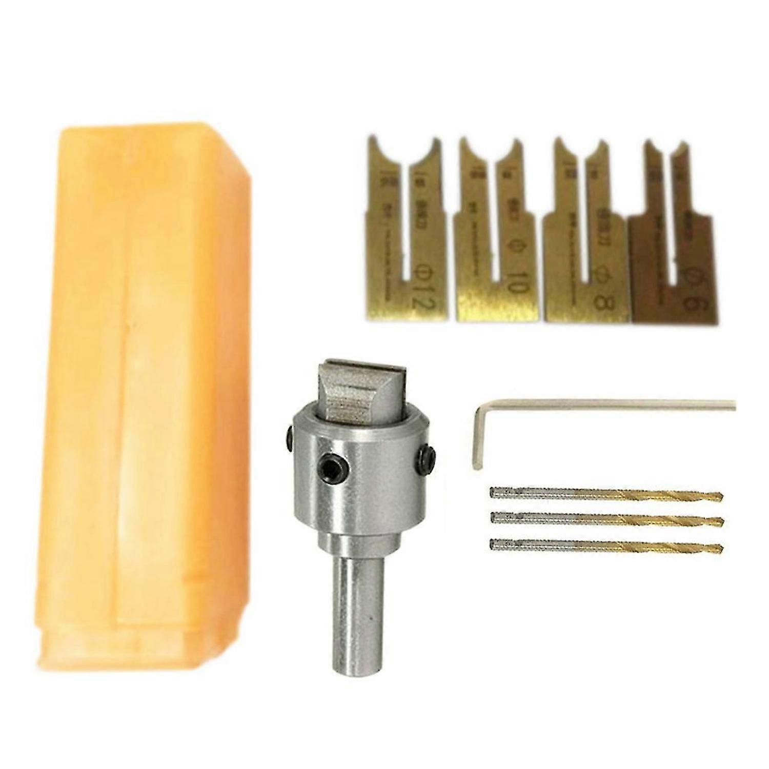 Beads Drill Bit Wooden Bead Maker Milling Cutter Set Woodworking Tool Kit