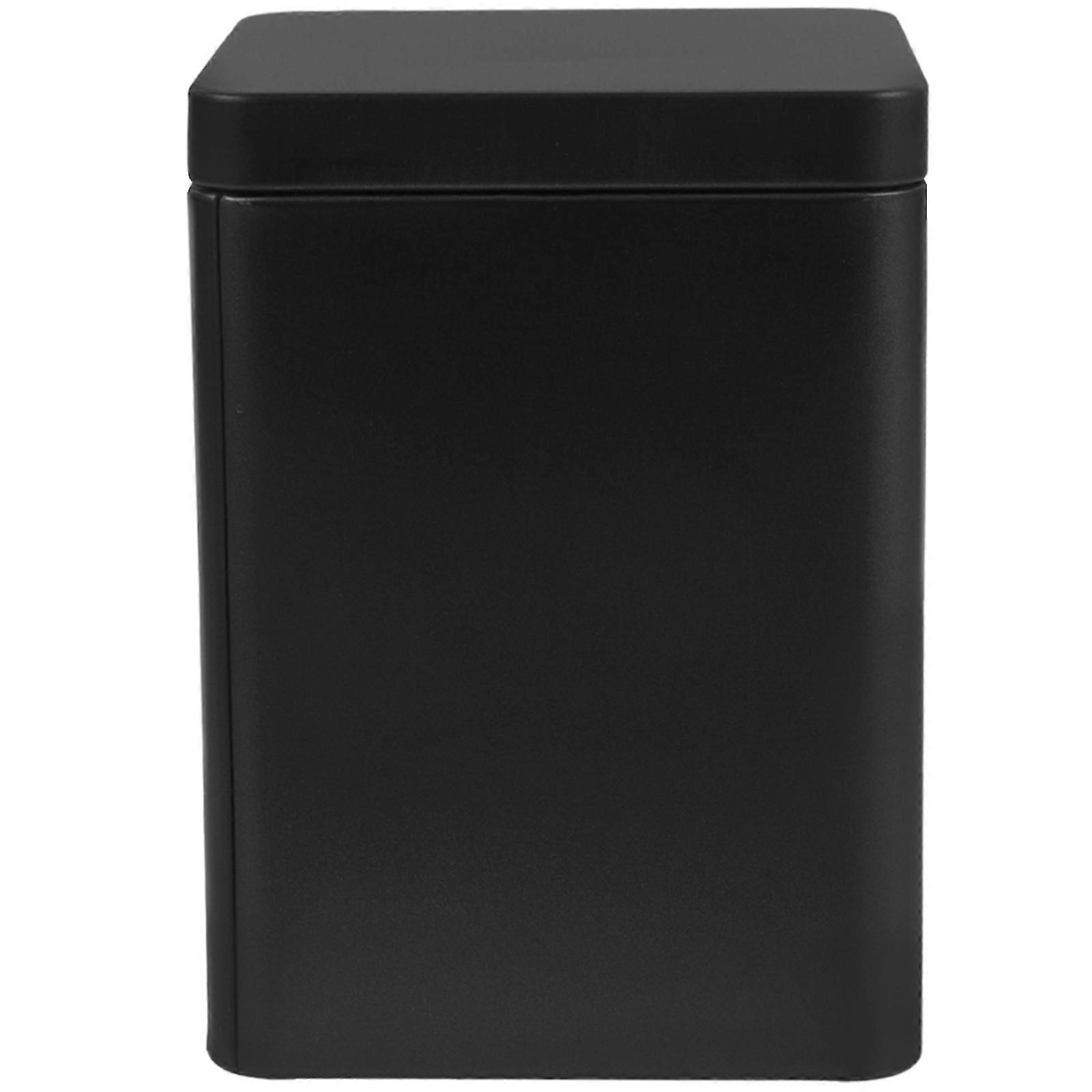 Square Tea Tin Durable Gift Box Practical Candy Storage Box Packaging Box 2025