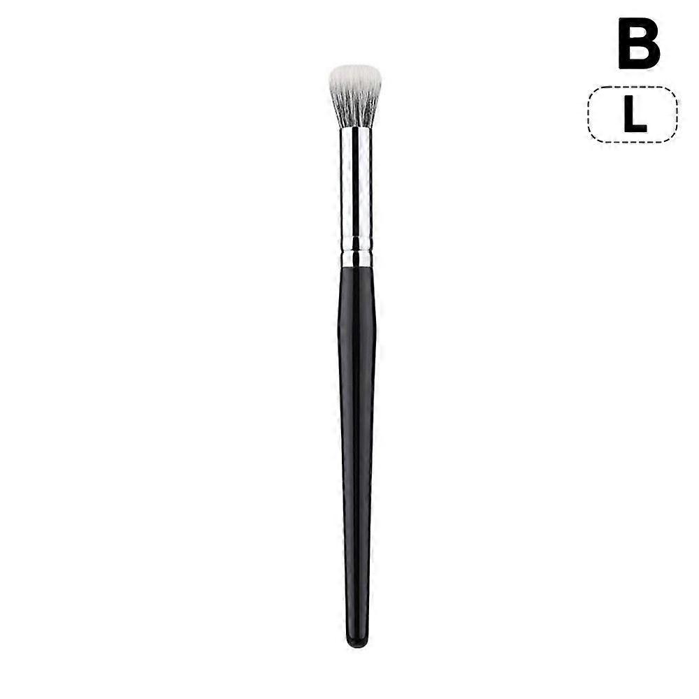 Flat Head Stipple Brush for Blush and Highlighter Soft Fiber Bristles for Flawless Airbrush Makeup Finish Large and Small Sizes