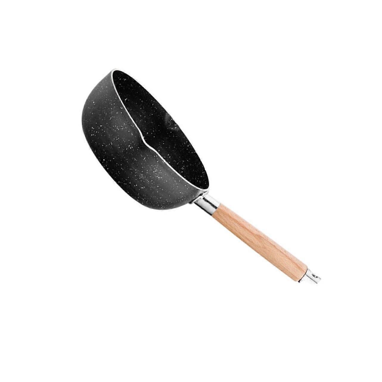Medical Stone Nonstick Frying Pan Omelette Pan With Wooden Handle Induction Hob Compatible Easy Cleaning Versatile Use