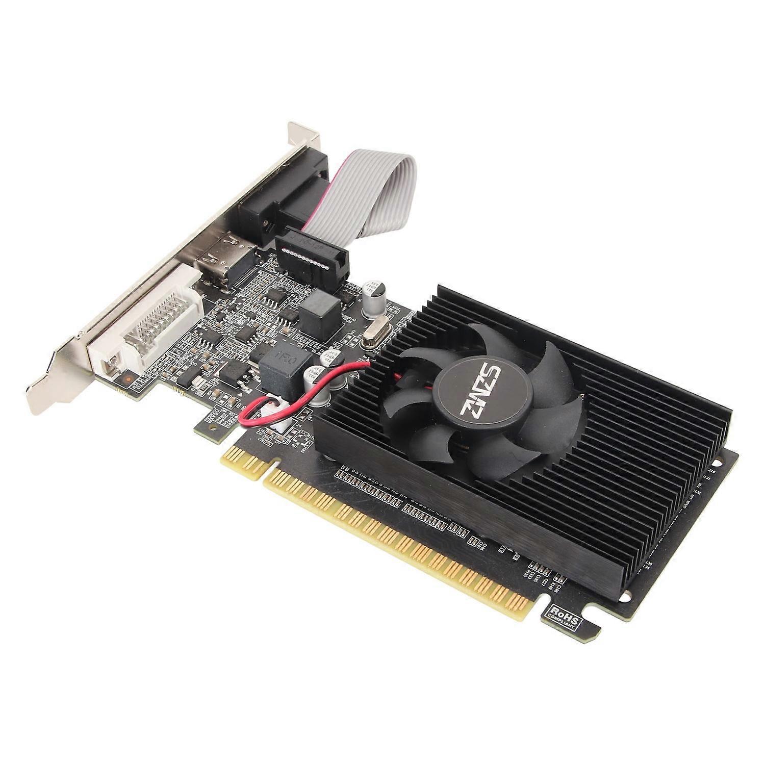 Feature:
1. 1GB GDDR3: The card is equipped with 1.1ns high speed GDDR3 memory and 1GB 64bit video m