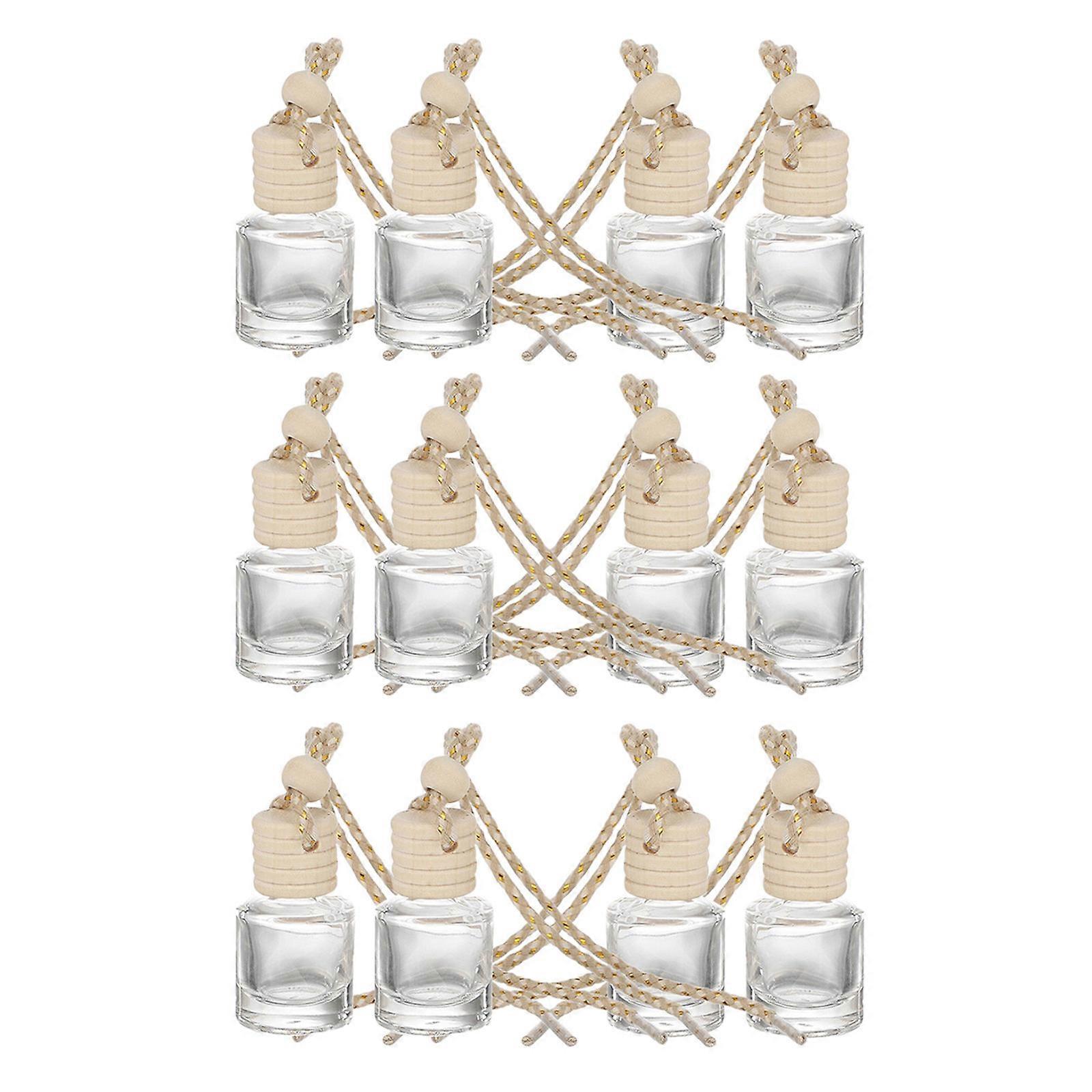 60Pcs Delicate Car Diffusers Compact Perfume Bottles For Home Decoration Stress Relief In Various Colors