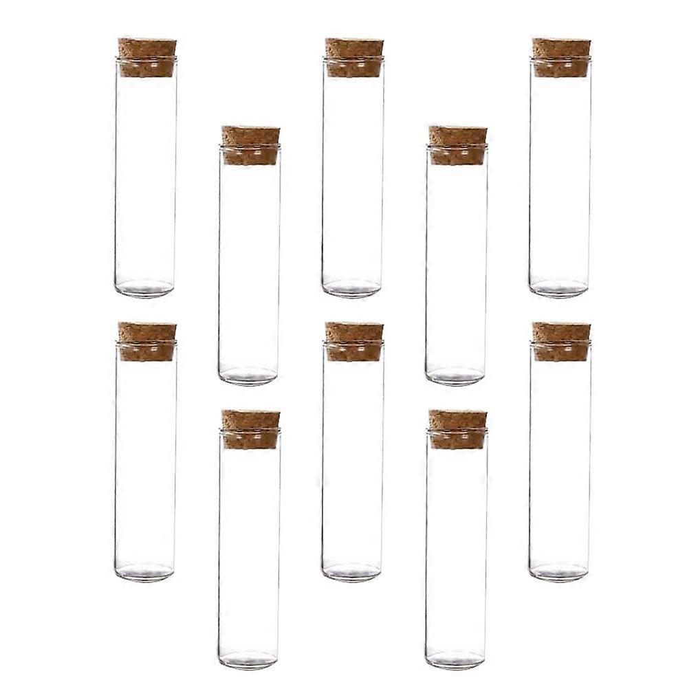 Storage Bottles Borosilicate Glass Tubes with Cork 20Pcs Set