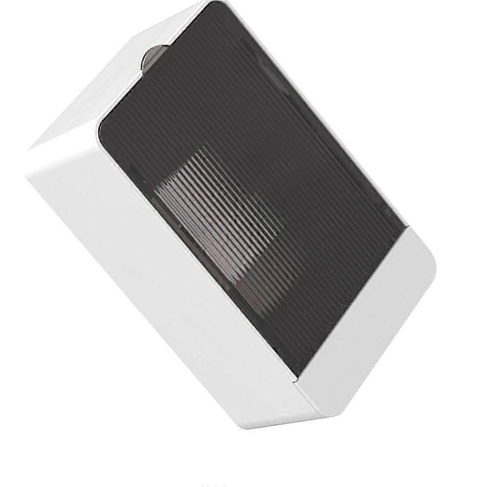 Bathroom Soap Dish Holder Wall Mounted With Dust Proof Feature 1Set White Color Suitable For Families
