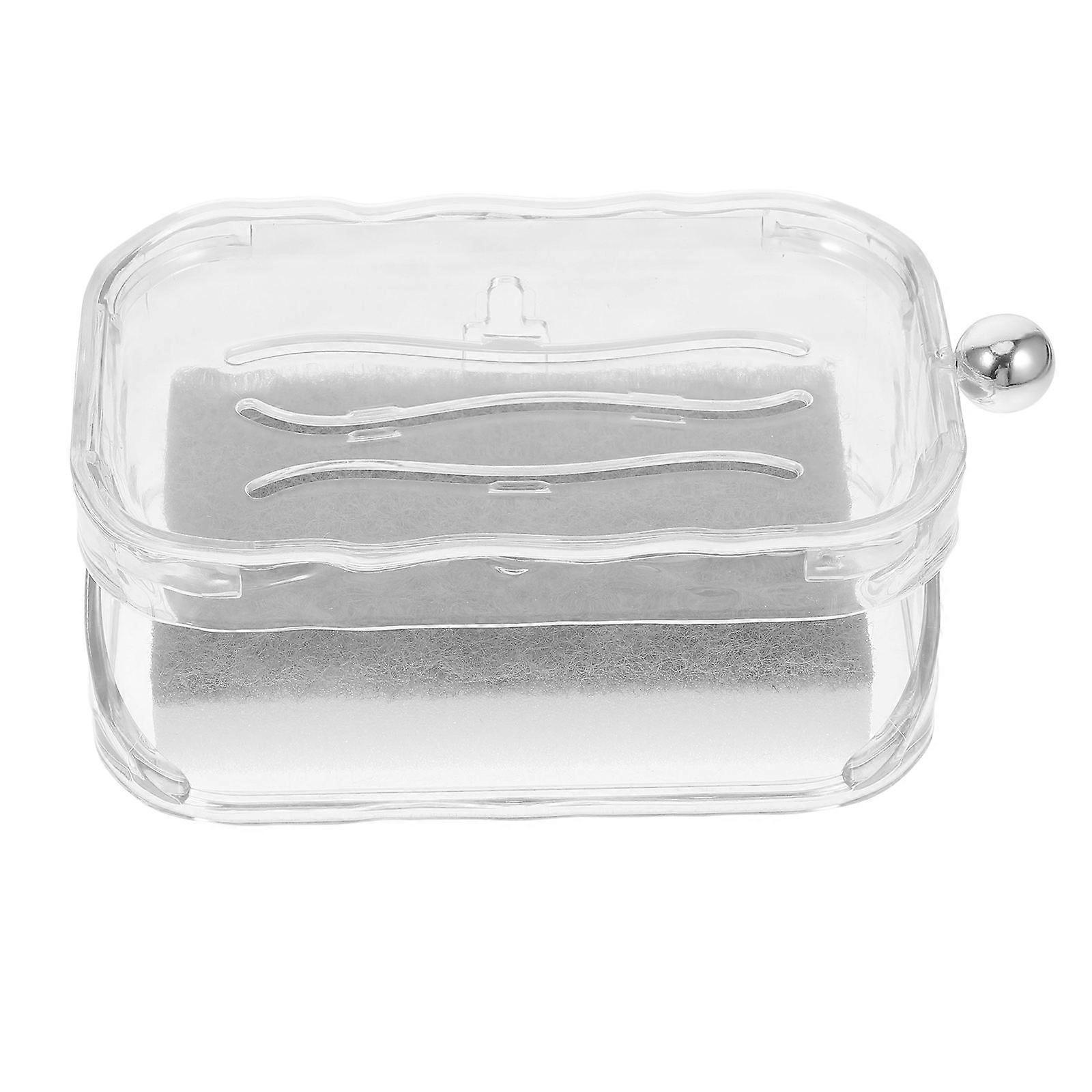 Double Layer Bathroom Soap Dish For Home Shower 4Pcs Modern Wall Mounted Accessories With Self Draining Function