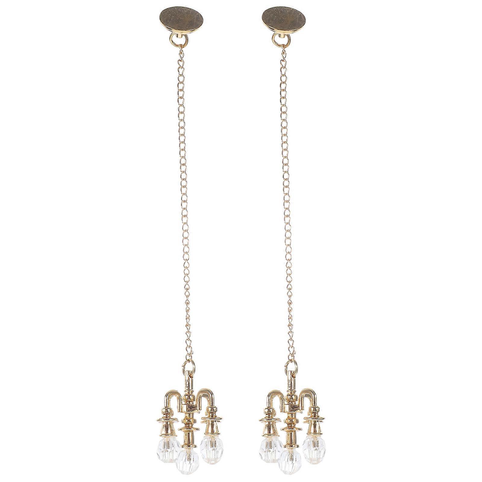 Chandelier Miniature Ceiling Lamp for Decoration 6Pcs