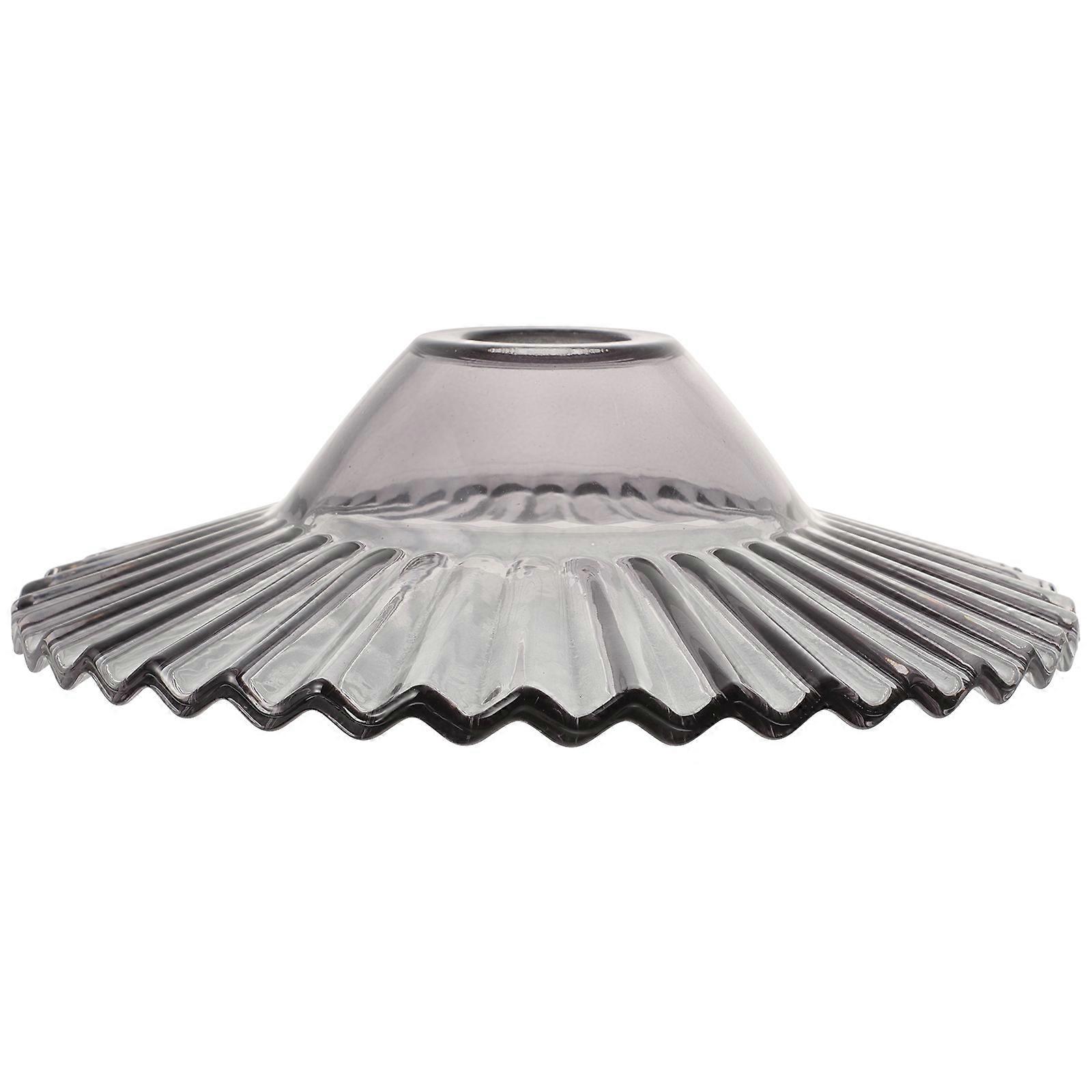 Glass Lampshade Replacement 2Pcs Ceiling Lamp Shade Nordic Style Silver