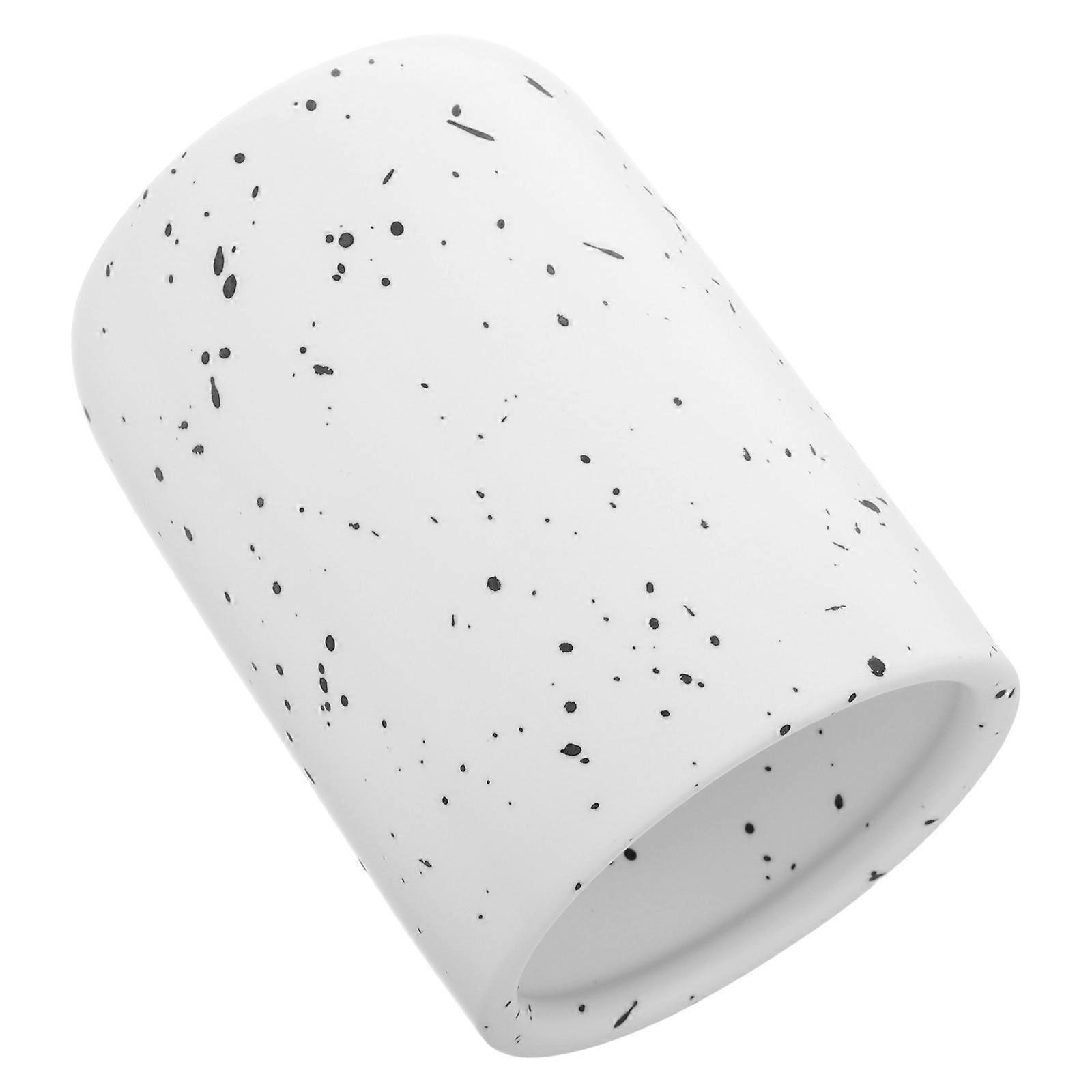 Bathroom Toothbrush Holders Ceramic Cup for Mouth Wash 4Pcs Multipurpose Mug