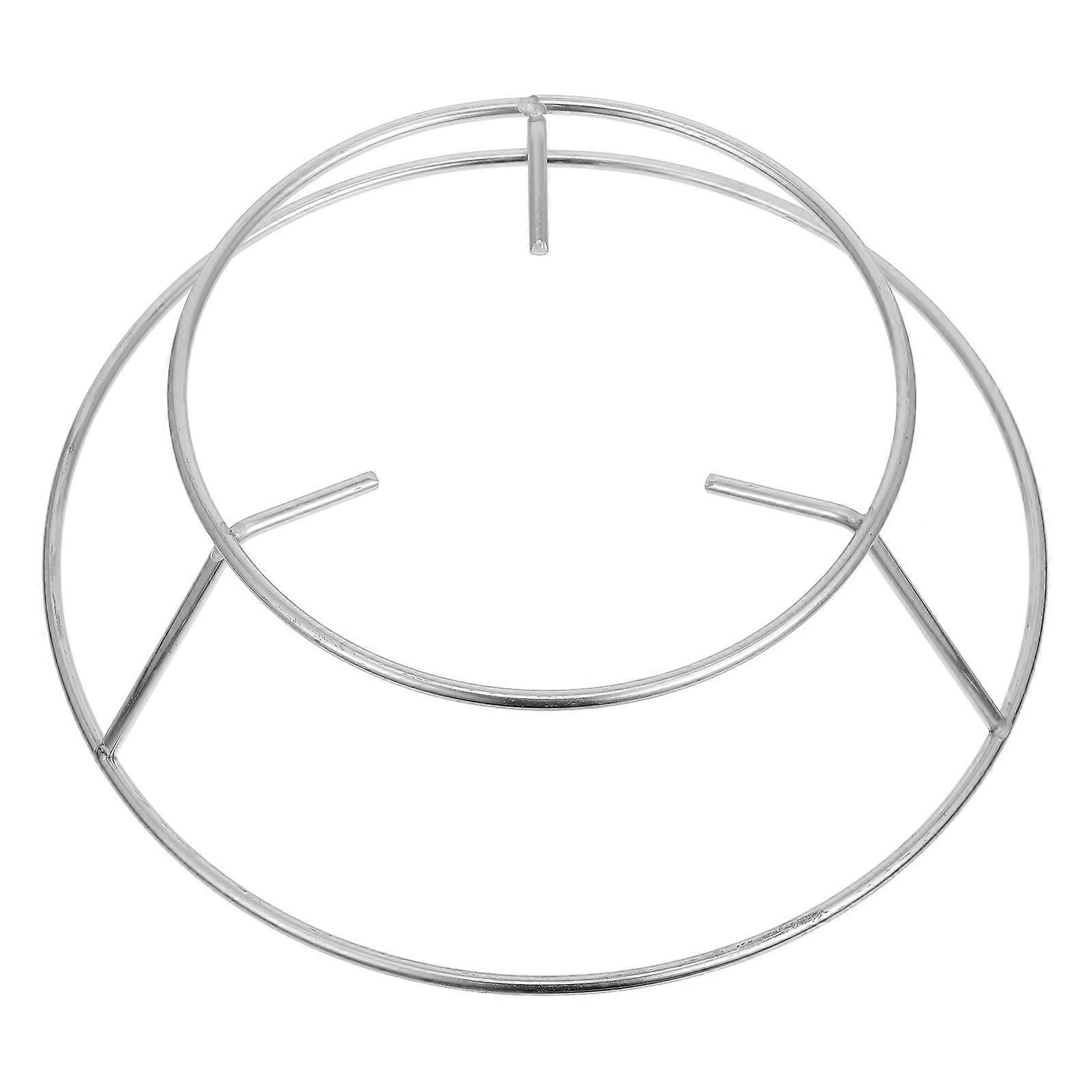 4Pcs Stainless Steel Round Cooking Rack for Camping Pot and Fire Pit Use