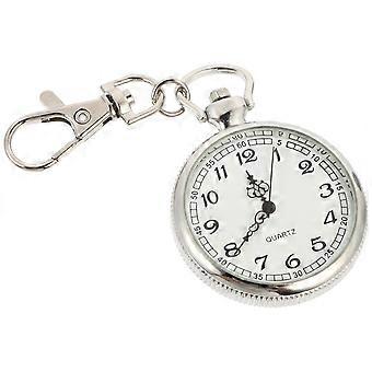 Nurse Practitioner Pocket Watch White Material Keychain Design Medical Use 1Set