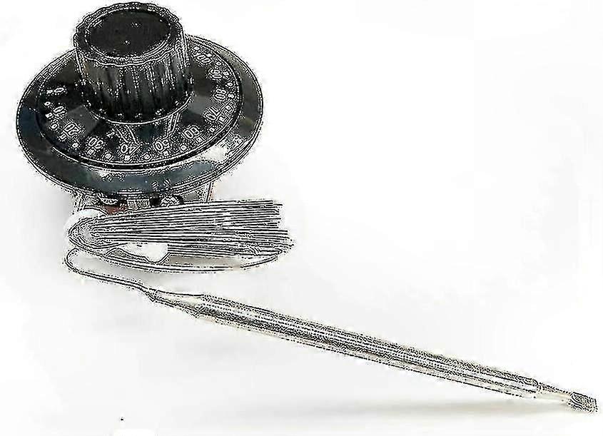 Universal Adjustable Thermostat Switch for Car Cooling Systems, 0-120°C Range, Mechanical Control for Radiator Fans