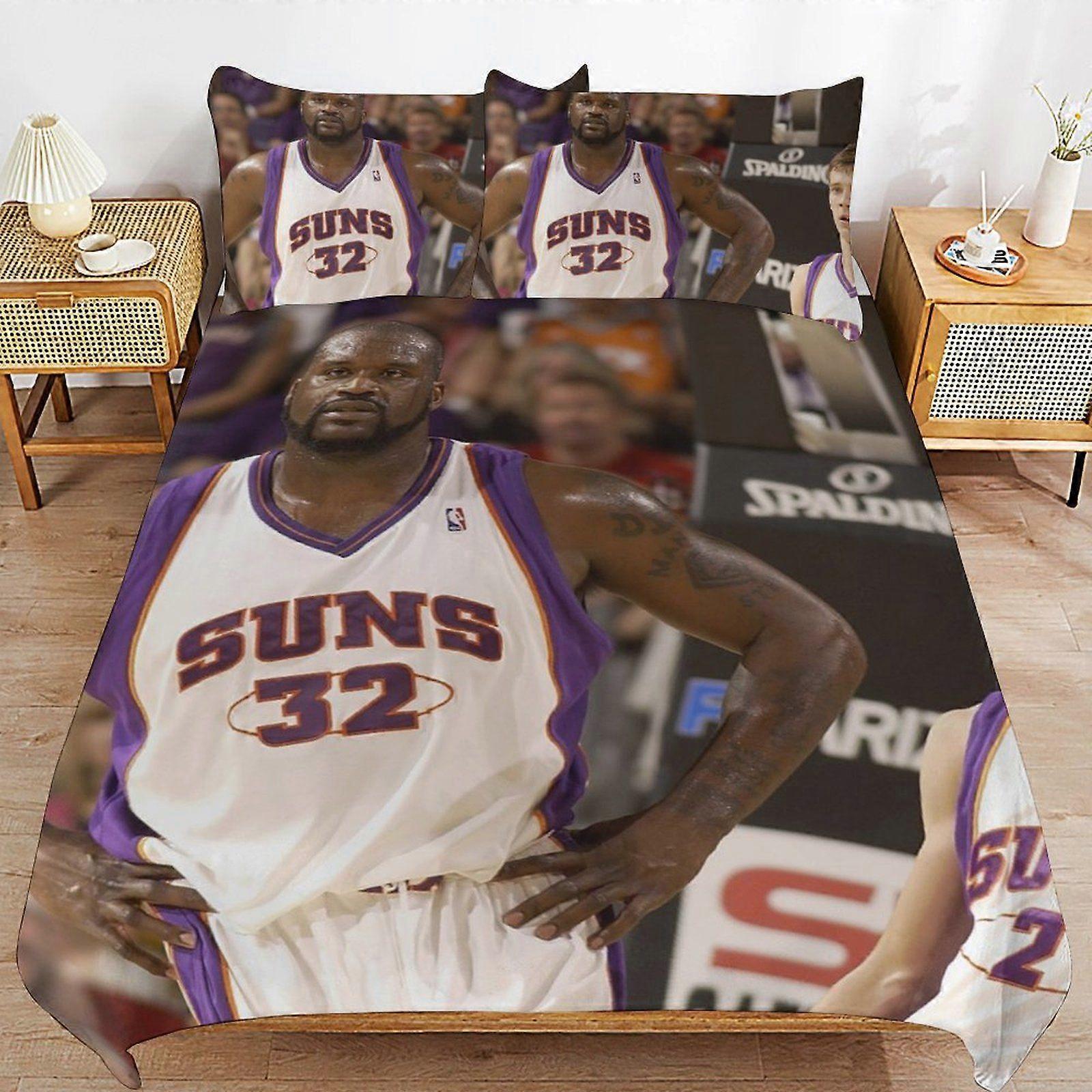 S85 Shaquille O'Neal Convenient Use Cozy Feel Secure Zip Smooth Threading Duvet Cover Sets Ideal for Home A85